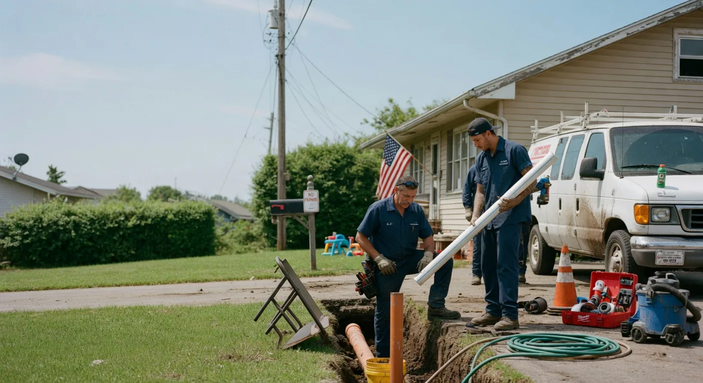Drain Cleaning in Farmersville, TX near me